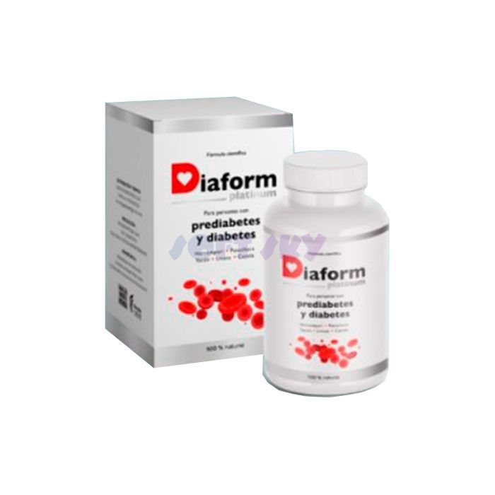 Diaform Platinum medicamento para la prevención de la diabetes en Chankai