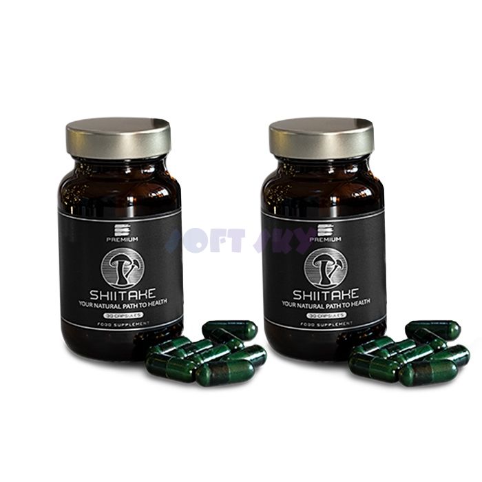 Premium Shiitake Hepatoprotector capsules for liver health in Tuxtla Gutierrez