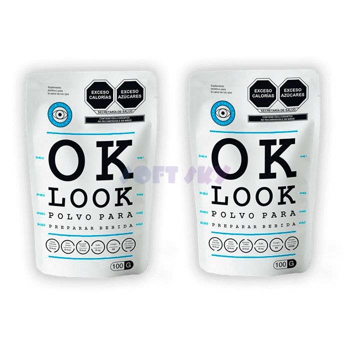 Ok Look powder producto para la salud ocular en lima